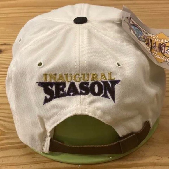 NWT Vintage Baltimore Ravens 1996 Inaugural Season Adjustable Cap Hat OSFA - Picture 6 of 8